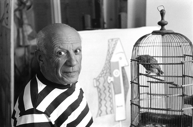 "BOYA TAKINTISI OLAN ARAMASIN" Pablo Picasso