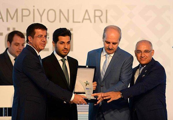 1. TİM'den Reza Zarrab'a İhracat Ödülü