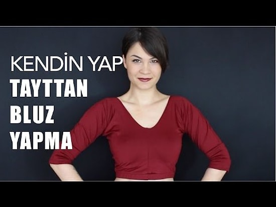 Kendin Yap: Tayttan Bluz Yapma | Giyen Bayan
