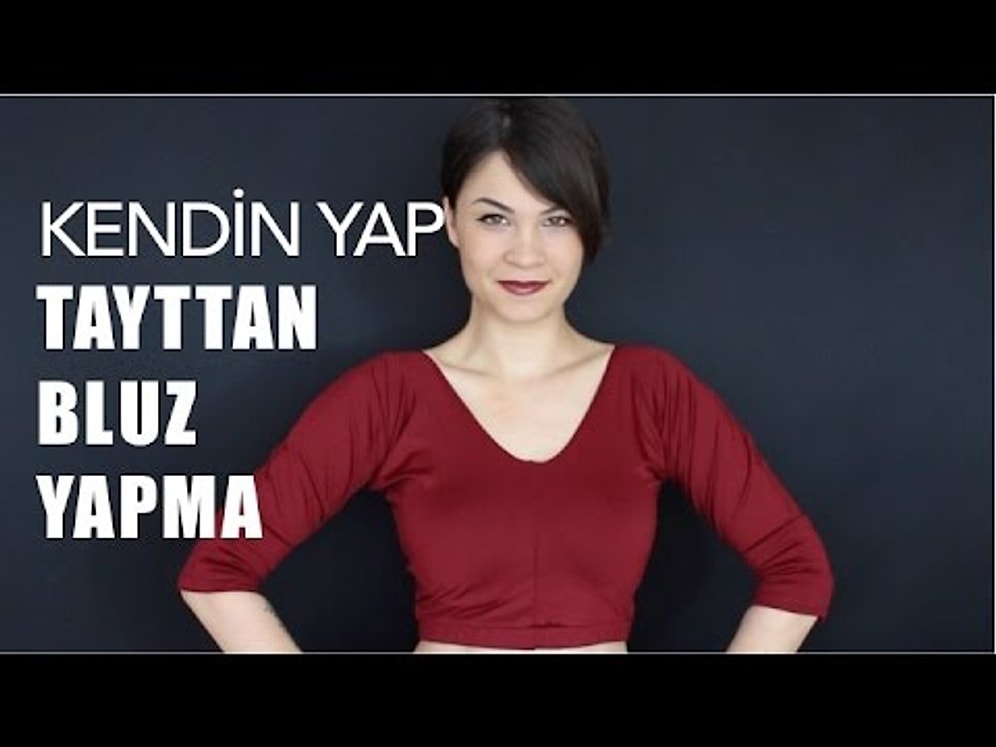 Kendin Yap: Tayttan Bluz Yapma | Giyen Bayan