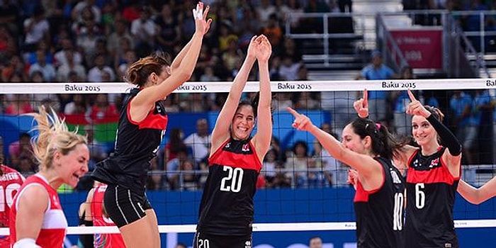 A Milli Kadın Voleybol Takımımız Yarı Finale Yükseldi