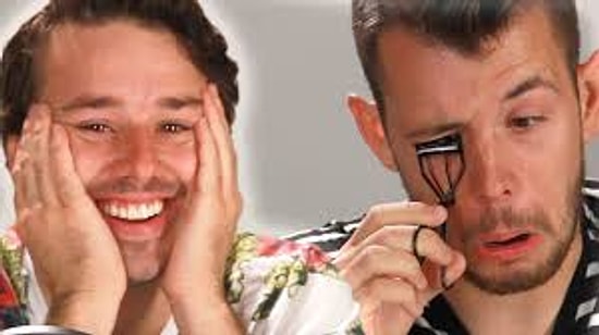 İlk Defa Kirpiklerini Kıvıran Erkekler