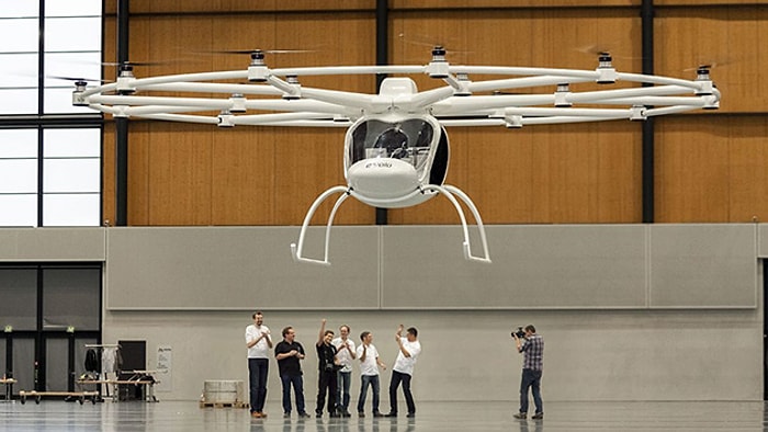 Geleceğin Toplu Taşıma Aracı Volocopter