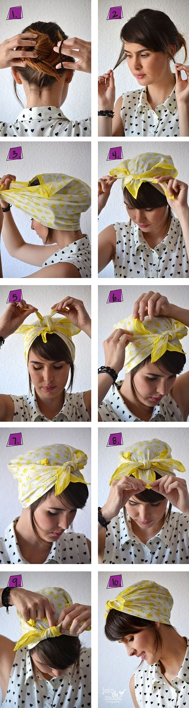 Bandana Trendi ve Kullanma Şekilleri Bandana Trendi ve Kullanma Şekilleri