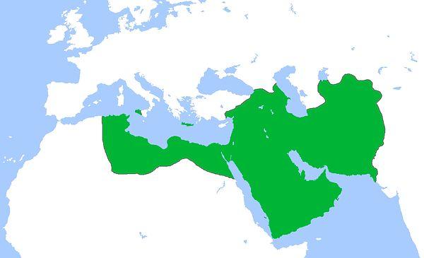 9. Abbasid Caliphate (4.29 million miles square)