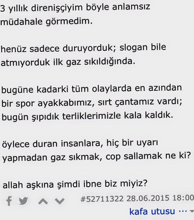 Her şey güzel giderken, bir anda bir şeyler oluverdi.