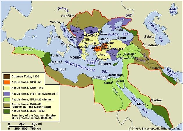 En Geniş Osmanlı Haritası