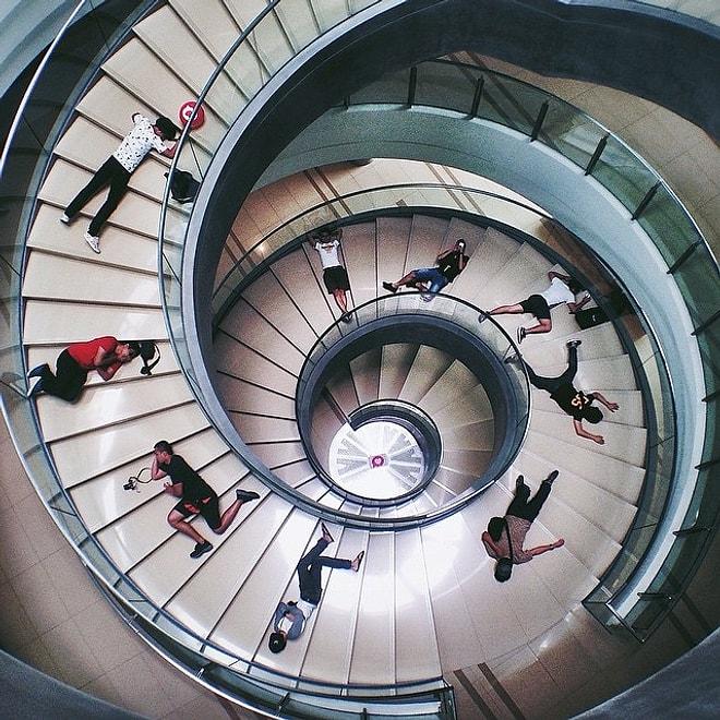 Takipçilerini Hipnotize Eden, Spiral Merdivenlerle Dolu Instagram Hesabı