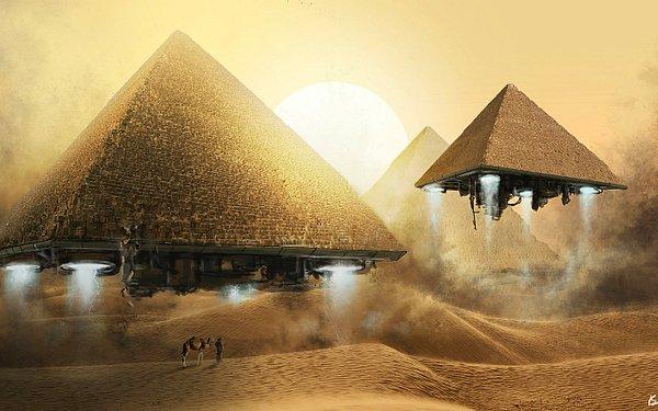 8. Piramitleri uzaylılar mı yaptı?