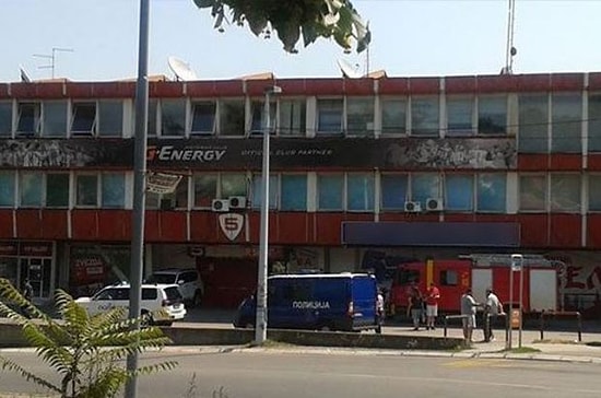 UEFA Maçı Öncesi Statta Bomba