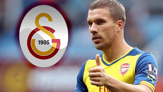 "Galatasaray, Podolski ile Anlaştı"