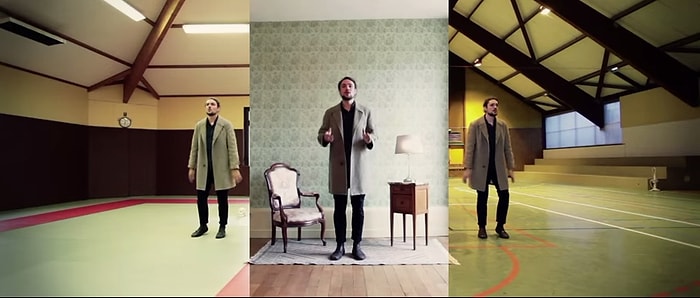 Mekanların Farklı Ekosundan Faydalanarak Aynı Şarkıyı 15 Farklı Yerde Söyleyen Adam