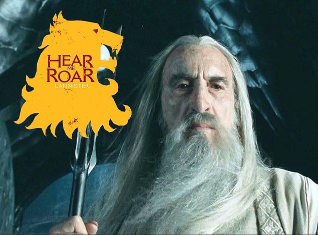 4. Gandalf & Stark işbirliğine karşı yaşanacak bir Saruman & Lannister işbirliği çok daha iyi sonuç verecektir.