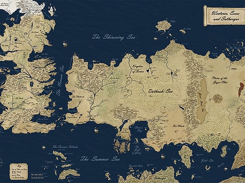 Daha geniş bir alana yayılmış Westeros’ta yaşayanların, birbirine daha yakın konumlanmış şehirleriyle Orta Dünya vatandaşlarına karşı daha antrenmanlı olma avantajı var.