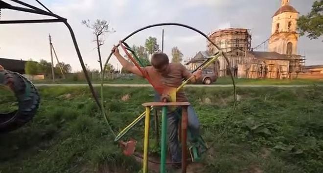 Rus İcadı İlginç Oyun Parkı Aletleri