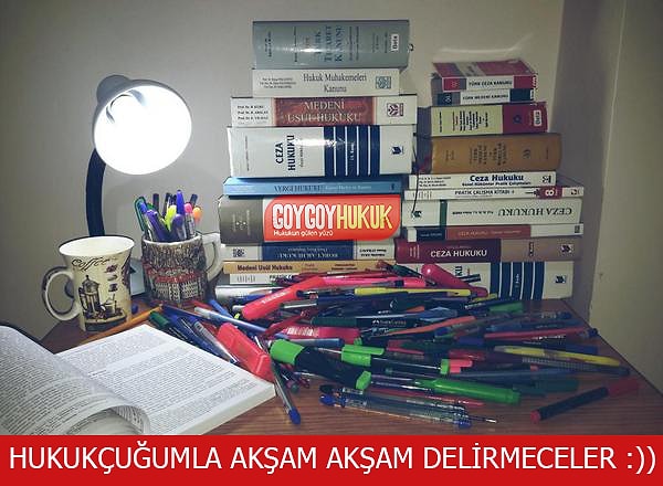 Hukuk hep ders çalışmak mıdır?