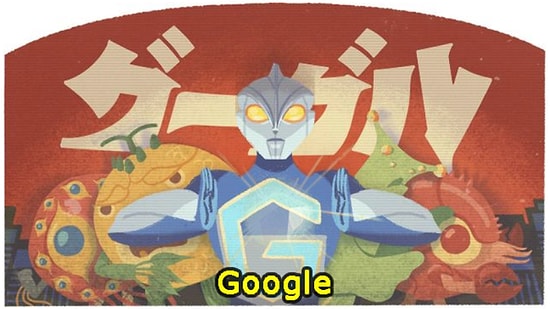 Google, Godzilla’nın Arkasındaki İsim Eiji Tsubaraya'ya Doodle Yaptı