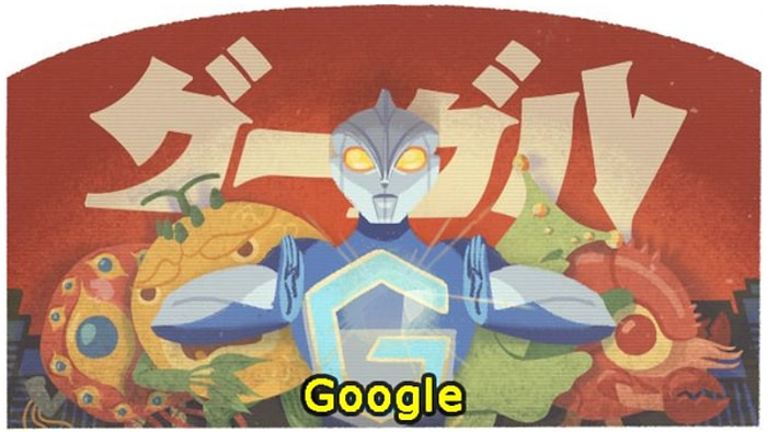 Google, Godzilla’nın Arkasındaki İsim Eiji Tsubaraya'ya Doodle Yaptı