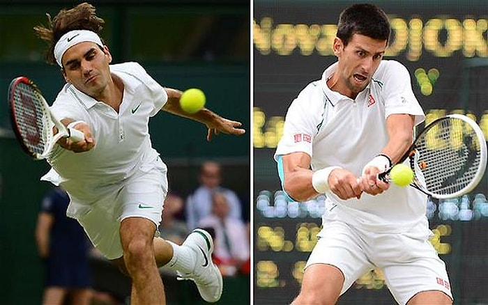 Wimbledon'da Finalin Adı Djokovic-Federer