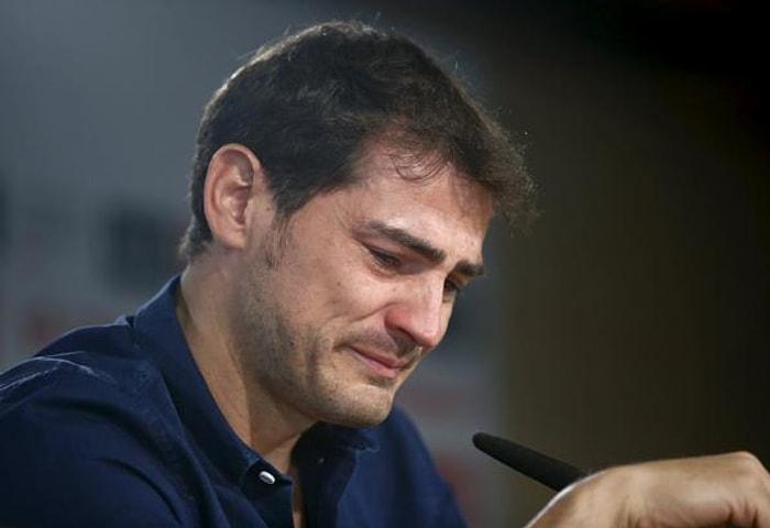 Casillas Real Madrid'e Gözyaşlarıyla Veda Etti