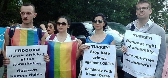 İstanbul LGBTİ Onur Yürüyüşü'ne müdahale Londra’da protesto edildi