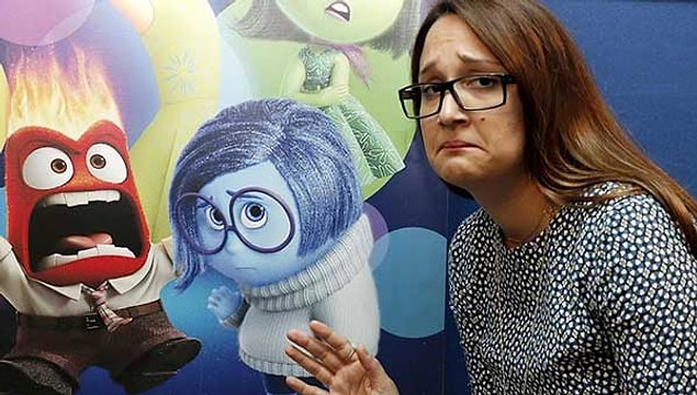 9. Türkçe dublajlı halinde "Üzüntü"yü Gupse Özay seslendiriyor.