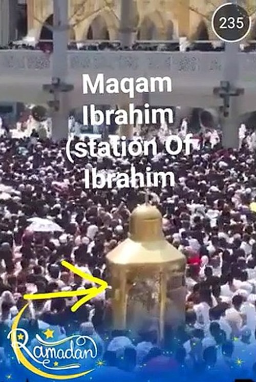 Snap çekenlerin deneyimlerini paylaşmasının yanı sıra bir nevi Umre ziyaretinin ve Kabe'nin anlatıldığı bir live history oldu.