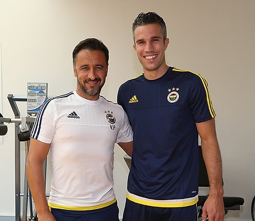 Fenerbahçe'de Van Persie, İlk İdmanına Çıktı