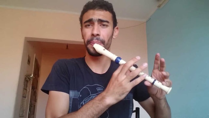 Flütle Beatbox'a Level Atlatan Adam