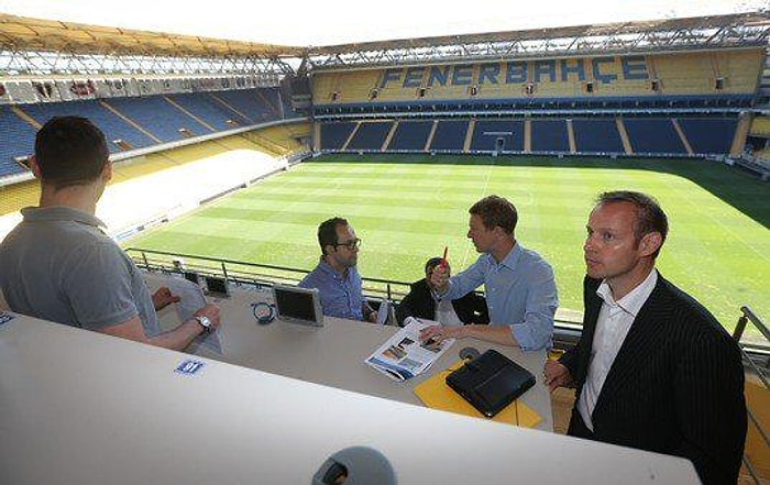 UEFA Yetkilileri Saracoğlu Stadı'nı Gezdi