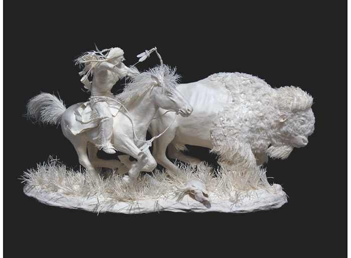 Kağıttan Yaptıkları İşlerle Kızılderililerin Hayatına Işık Tutan Eckman Çiftinden 23 Muhteşem Eser