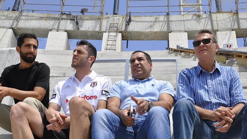 Fikret Orman ve Rhodolfo Vodafone Arena'da Buluştu