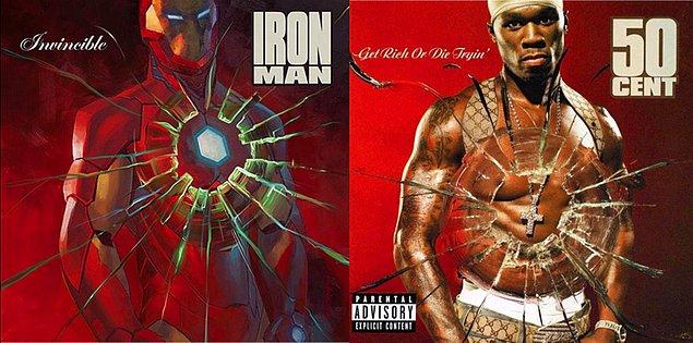 16. Invincible Iron Man | 50 Cent - Get Rich or Die Tryin (2003)
