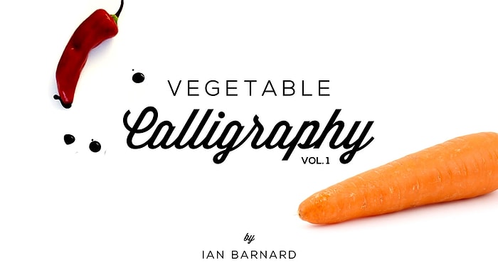 Sebzeleri Kullanarak Hat Sanatını Öğrenin!