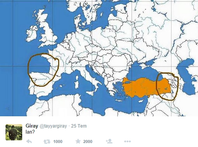 1. Bir doğa mucizesi: Sınır yapısı birebir örtüşüyor!