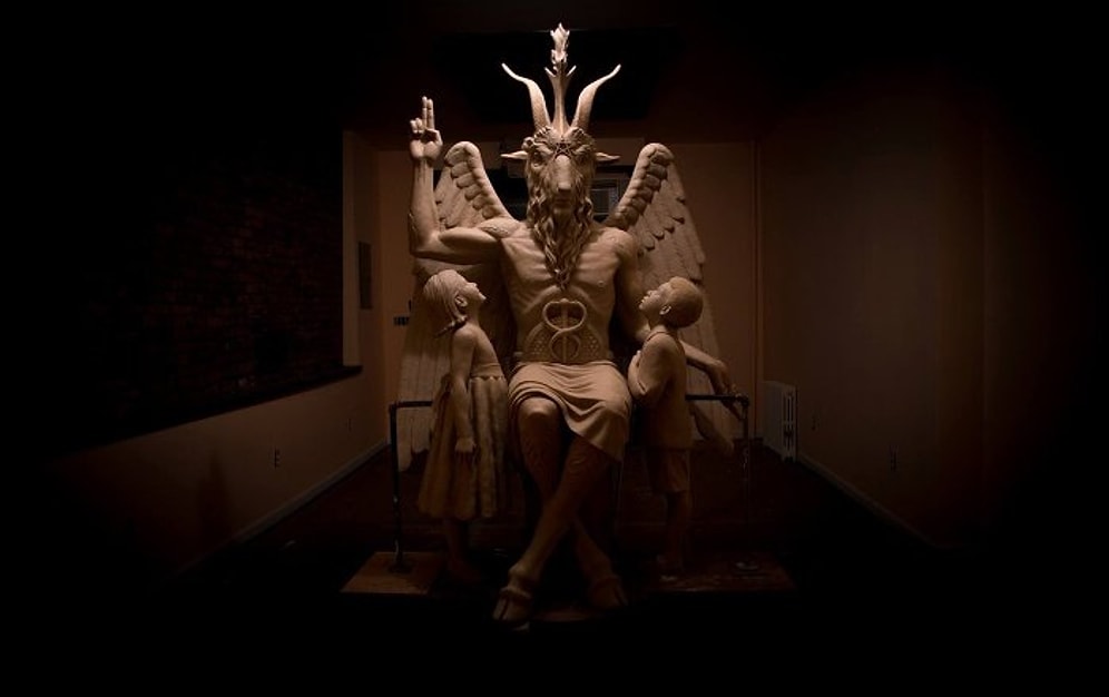 Satanistler, ABD'de 'Şeytan' Heykeli Dikti