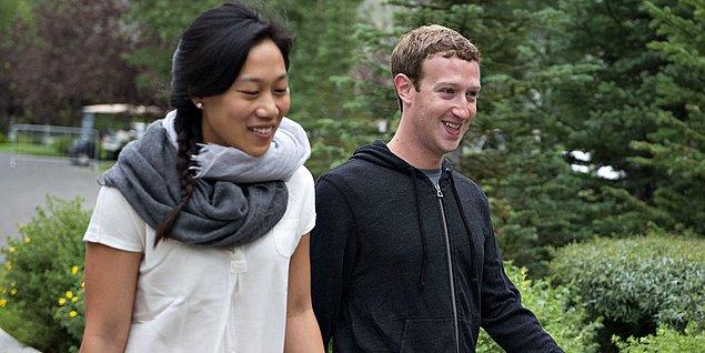 9. Mark Zuckerberg ve Priscilla Chan - 38 milyar dolar