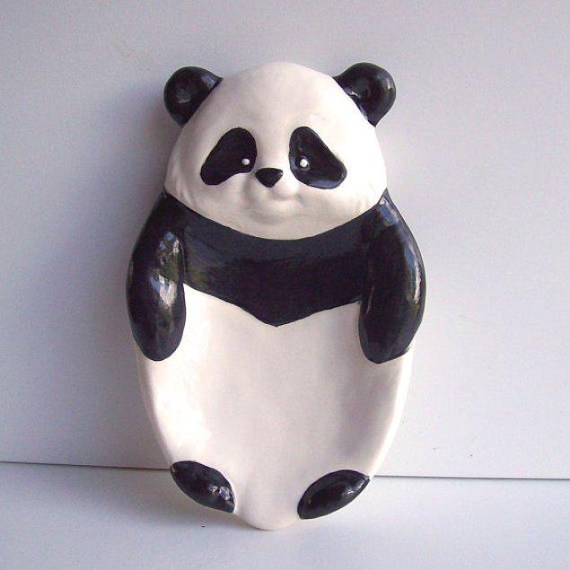 14. Sevimli mi sevimli bir panda sabunluk
