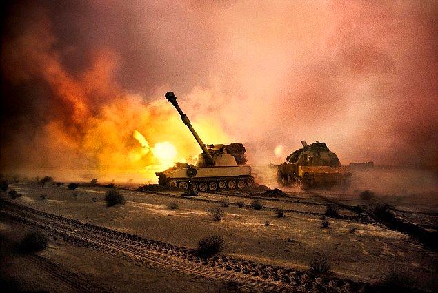 36. Kuveyt Savaşı sırasında iki tank