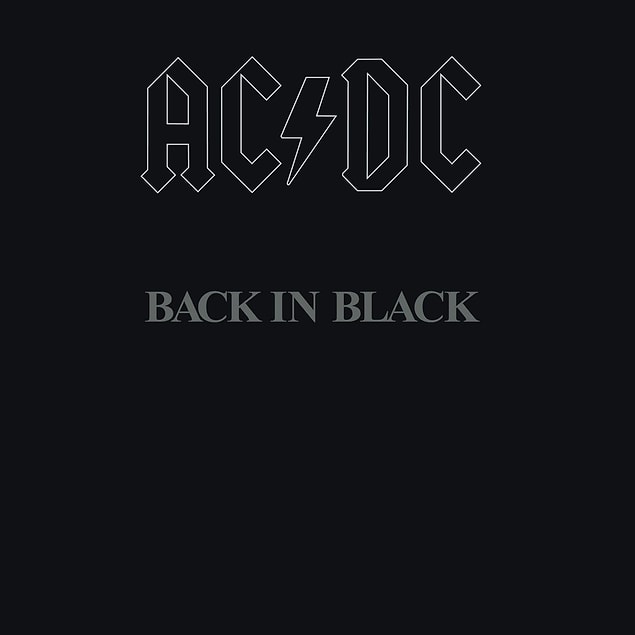 3. AC/DC - Back in Black (1980)