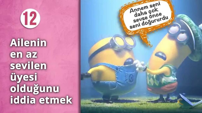 Küçük Kardeşe Yapılmış Olan 15 Anlamsız Eziyet