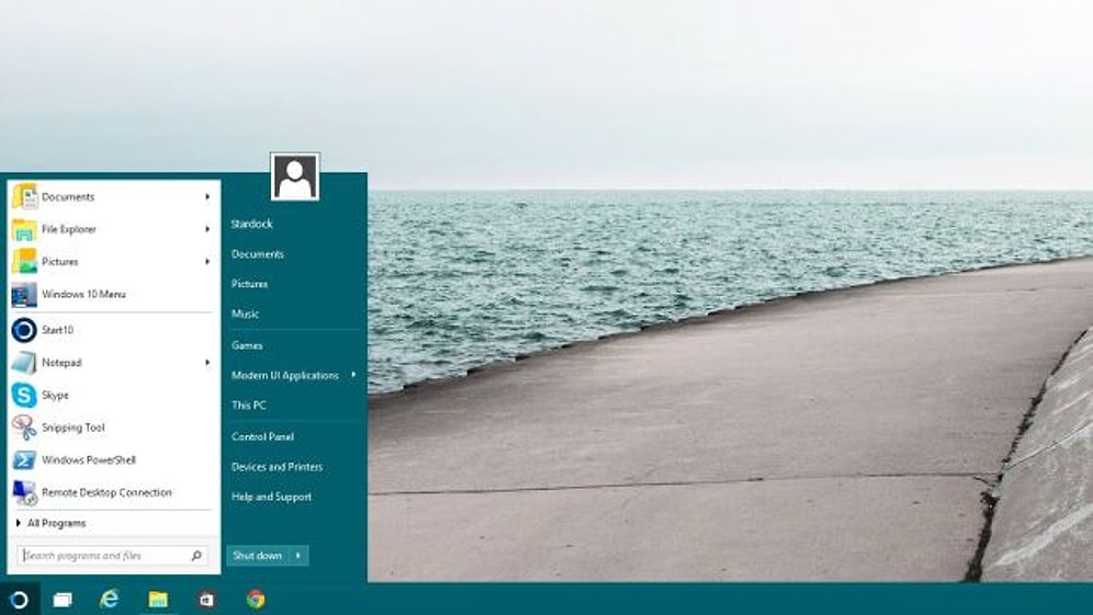 Start 10 Uyarlanabilir ve Klasik Başlat Menüsünü Windows 10’a Geri Getiriyor