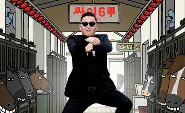 14. Gangnam Style dansı.