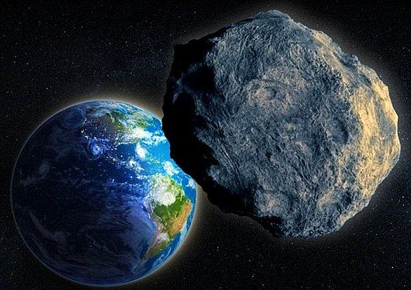 13. Asteroitler nereye düşmeleri gerektiğini biliyorlar mı?