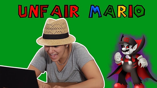 Gençler 'Unfair Mario' Oynuyor