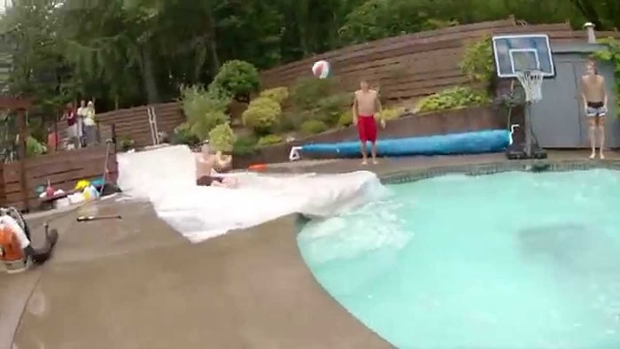 Havuz Basketbolu Oynamak Hiç Bu Kadar Eğlenceli Olmamıştı