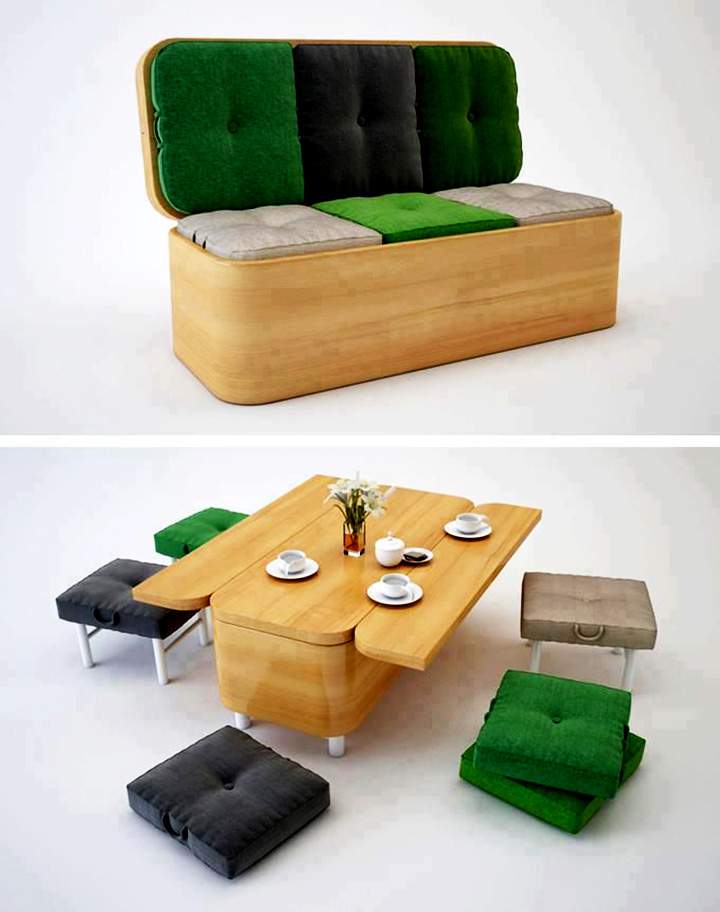 Kesinlikle Bende İstiyorum Diyeceğiniz 18 Akıllı Mobilya Tasarımı