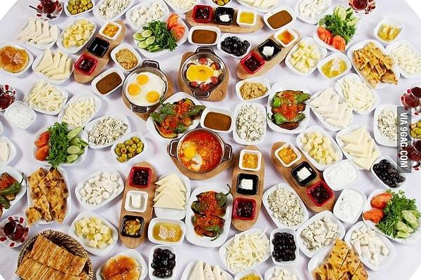 13. Türklerde kahvaltı