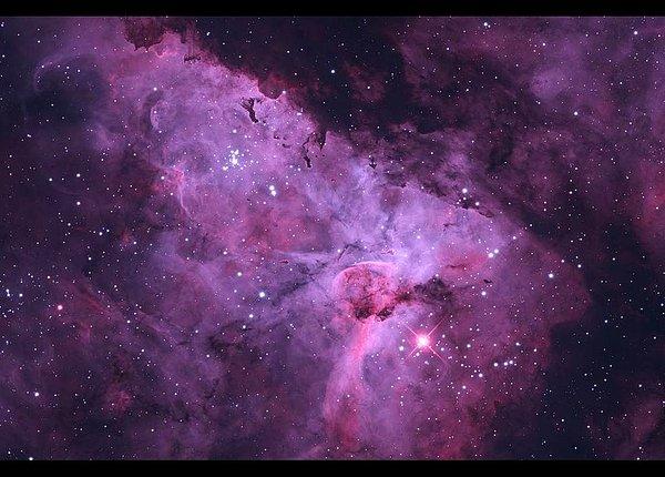 13. Carina Nebulası ve toz bulutları