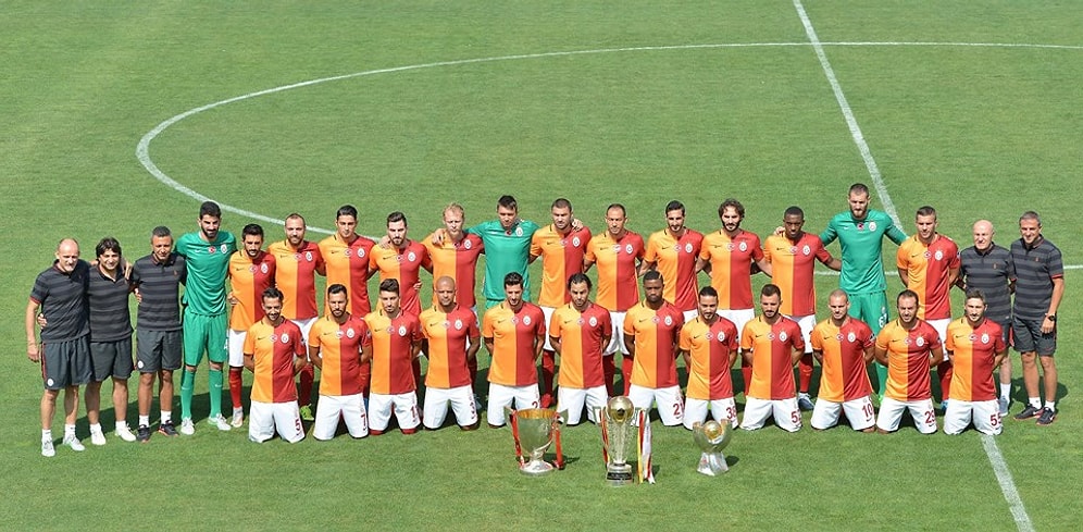 Galatasaray 3 Kupayla Poz Verdi